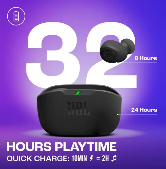 JBL by Harman Wave Buds Black