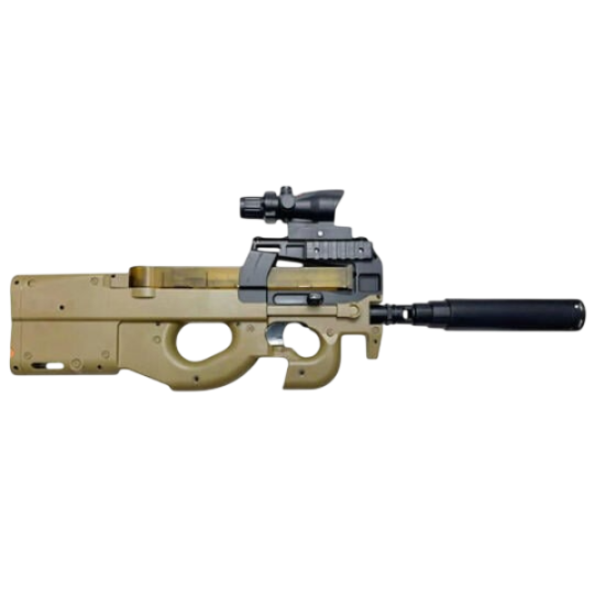 FN P90 Shengye SY509C Electric Toy Gun Brown&Black