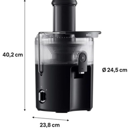 Braun MultiJuice 5 Spin juicer SJ5000 Black