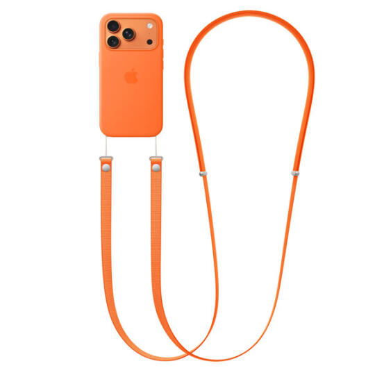 iPhone Crossbody Strap Orange