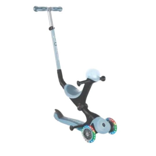 Globber GO UP DELUXE PLAY LIGHTS PASTEL BLUE (NTGB0000690-311)