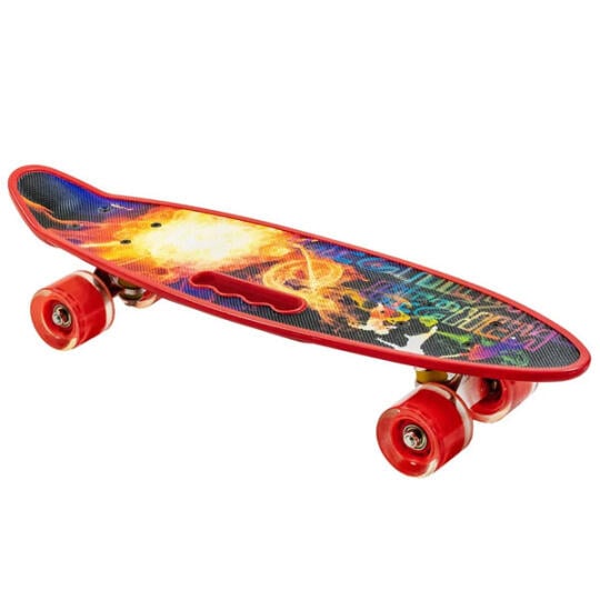 Skateboard SL-AS Fire Red
