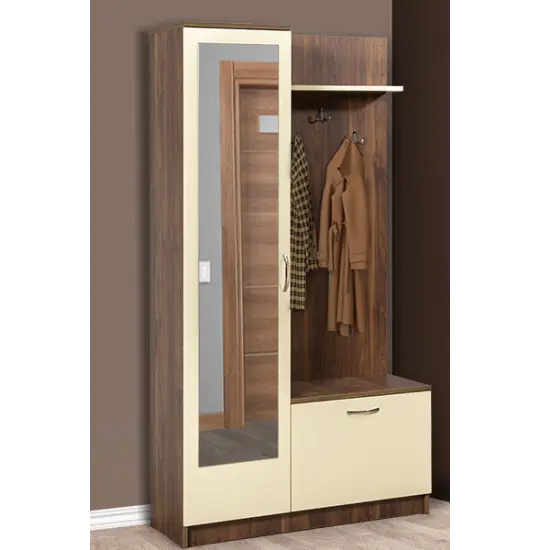 Woodpecker Retro dəhliz dolabı Hareliceviz krem