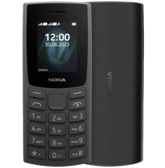 Nokia 105 SS (2023) Charcoal