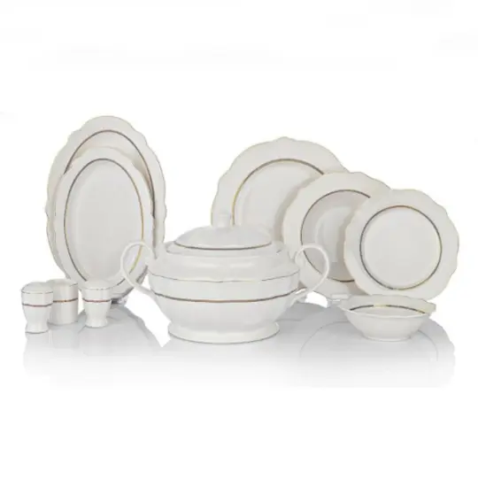Schafer serene dinner set-60 PCS.-GOLD-03 (8699131841907)