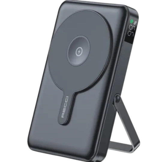 Recci Galaxy Wireless RPB-W27 10000 mAh Black