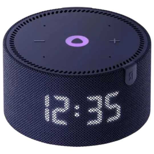 Yandex Station Mini Plus with Clock YNDX-00020 Black