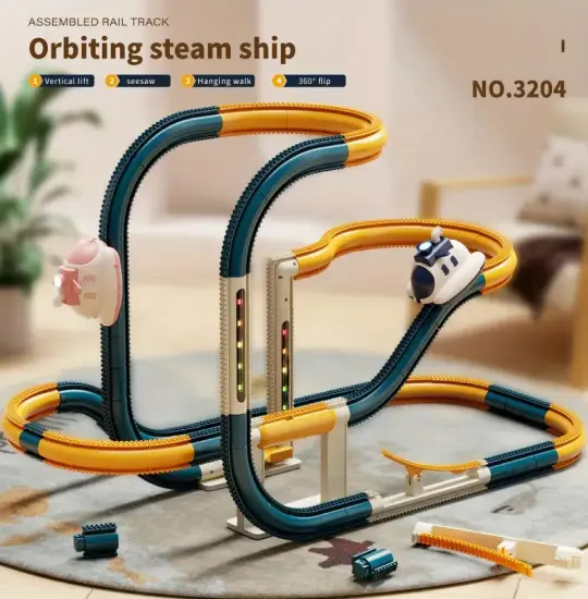 Train Baoke Bear Steam Spaceship 3203