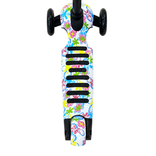 Scooter LH01 White Graphic Flowers