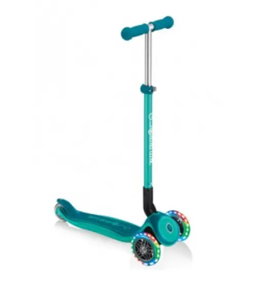 Globber PRIMO FOLDABLE PLUS LIGHTS EMERALD GREEN (439-107)