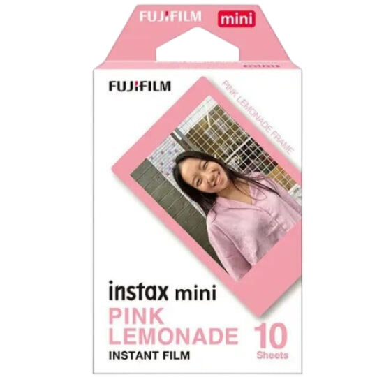 Fujifilm Instax mini Pink Lemonade (10-sheets)