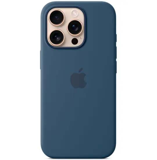 Apple Iphone 16 Pro case Silicone Case with MagSafe MYYK3ZM/A Denim