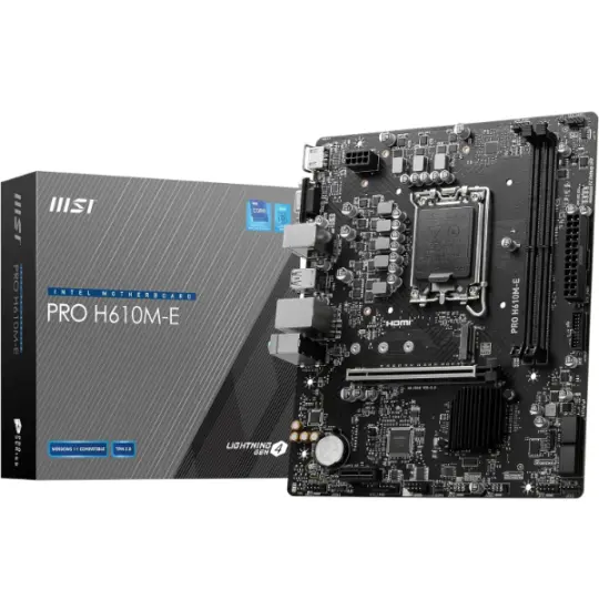 MSI PRO H610M-E DDR5
