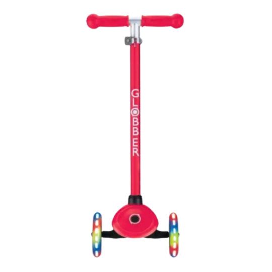 Globber PRIMO LIGHTS RED W/ ANODIZED TBAR (423-102-3)