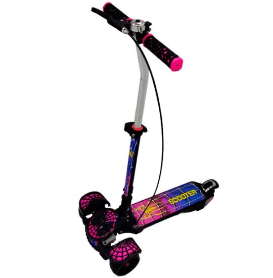 Scooter MK2020 Spider Man Pink