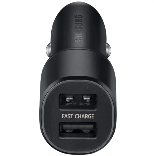 Samsung Fast Car Adapter EP-L1100WBEGRU 15W,DUAL Black | Irshad.az