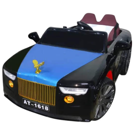 Uşaqlar üçün elektromobil AT-1618 Black&Blue