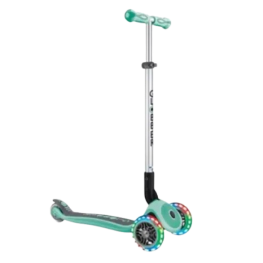 Globber PRIMO FOLDABLE PLUS LIGHTS MINT (4895224405856)