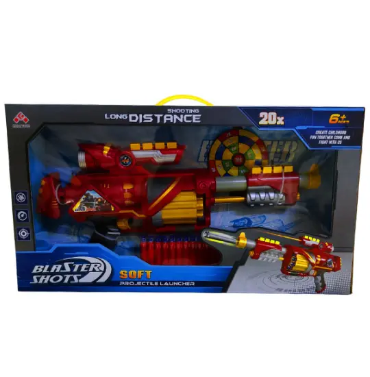 Blaster Shots Kai Li Toys SB541 Toys Red&Gold