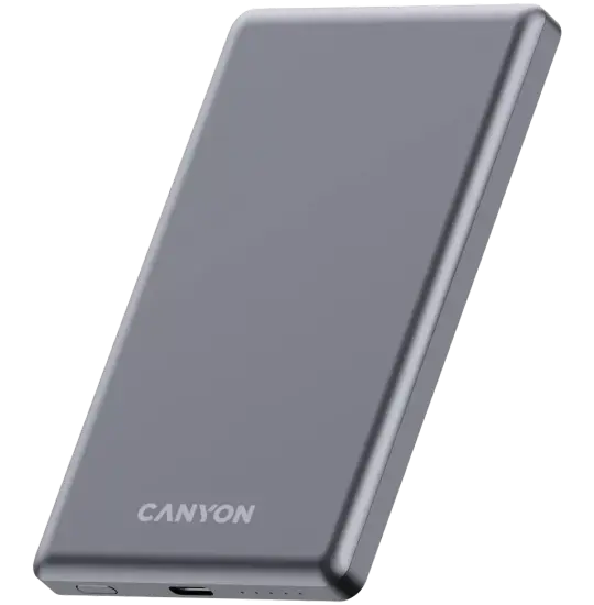 Canyon Wireless Magnetic OnPower 505 CNS-CPB505DG 5000 mAh Dark Gray