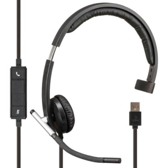 Logitech H650E USB Mono Black