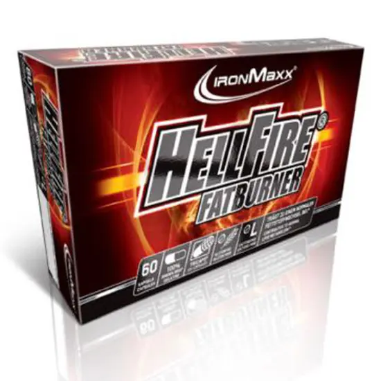 IronMaxx Hell Fire Fatburner box 60 Capsules
