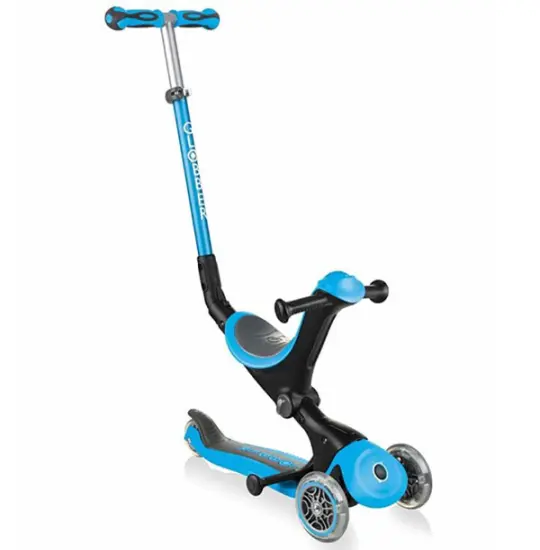 Globber GO UP DELUXE SKY BLUE (4895224401247)