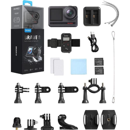 AKASO Brave 8 Sport Combo