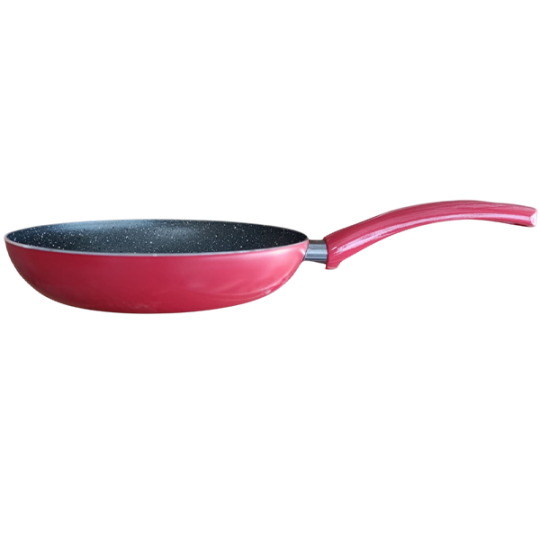 Mehtap Qranit TAVA 26 sm Fry Pan Red (qapaqsız)