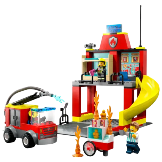 LEGO City Fire Station and Fire Truck 60375