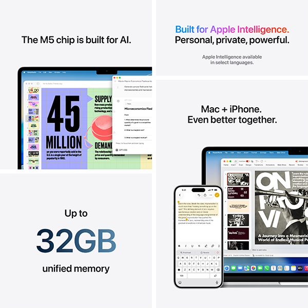 Apple MacBook Air 15.3" M5 (MDV94RU)