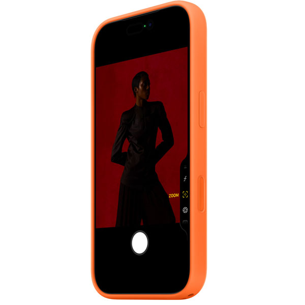 Apple iPhone 17 Pro Silicone Case with MagSafe MGFE4ZM/A Orange